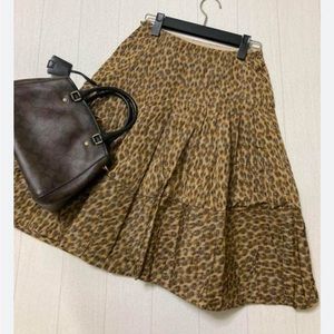 Prada fall 2006 leopard bubble skirt 46